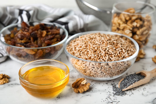 Vegan omega-3 sources for skin barrier — walnuts, chia, flax, algae